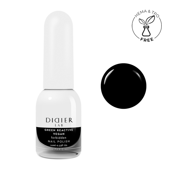 Green Reactive Vegan Nail Polish Didier Lab Forbidden 10ml