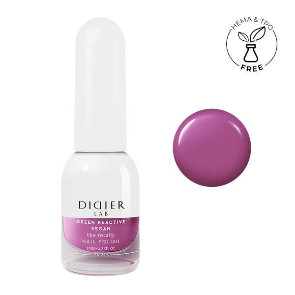 Green Reactive Vegan nail Polish Didier Lab Like Totally 10ml