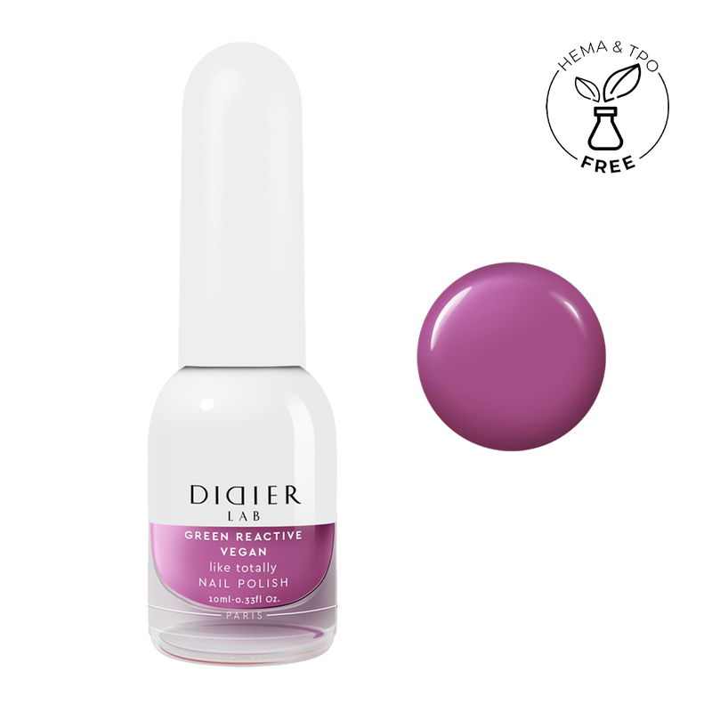 Green Reactive Vegan nail Polish Didier Lab Like Totally 10ml