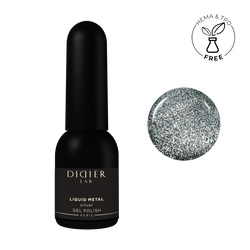 Gel Polish "Didier Lab" Liquid Metal, Silver