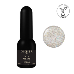 Gel Polish Top Coat No Wipe Didier Lab Pop Star No2