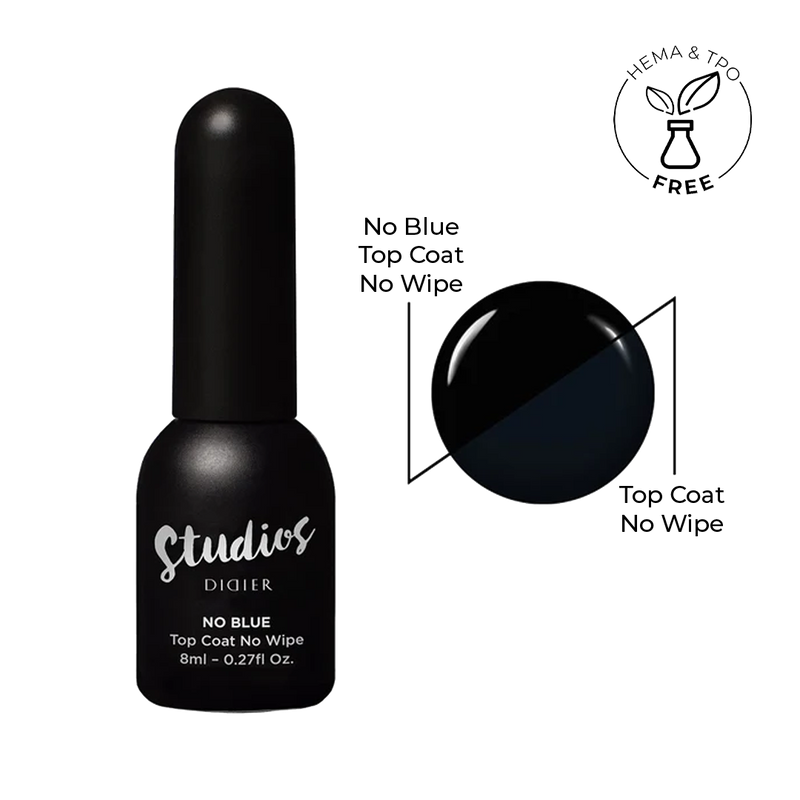 Top coat "Studios Didier", No Blue, 8ml