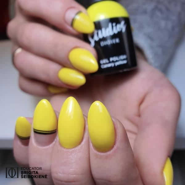 Gel polish Studios, Canary Yellow, 8ml